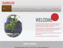 Tablet Screenshot of dunreath.org.uk